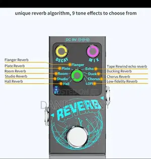 Reverb Effect for Guitar, Violin, Saxophone