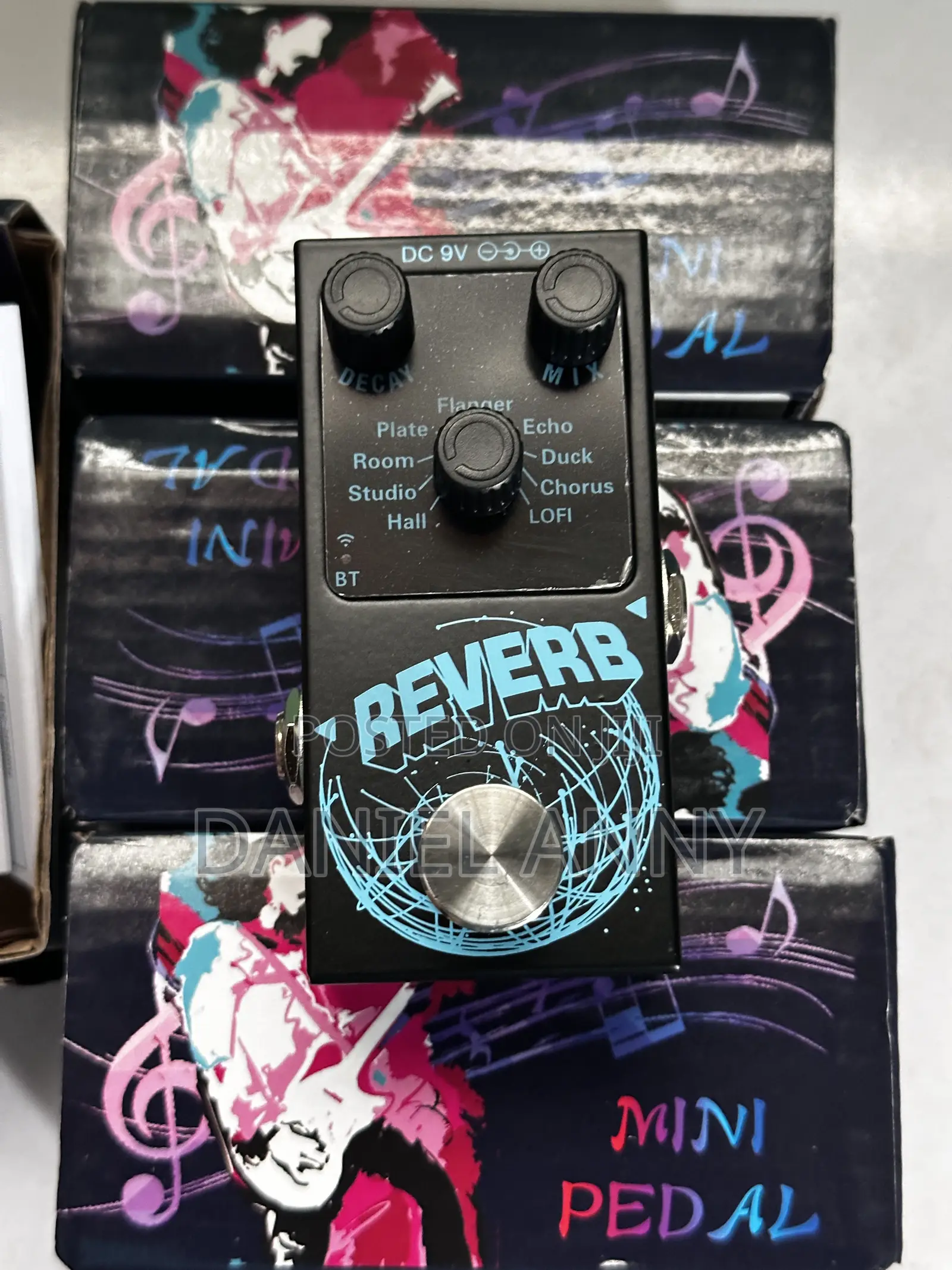Reverb Effect for Guitar, Violin, Saxophone