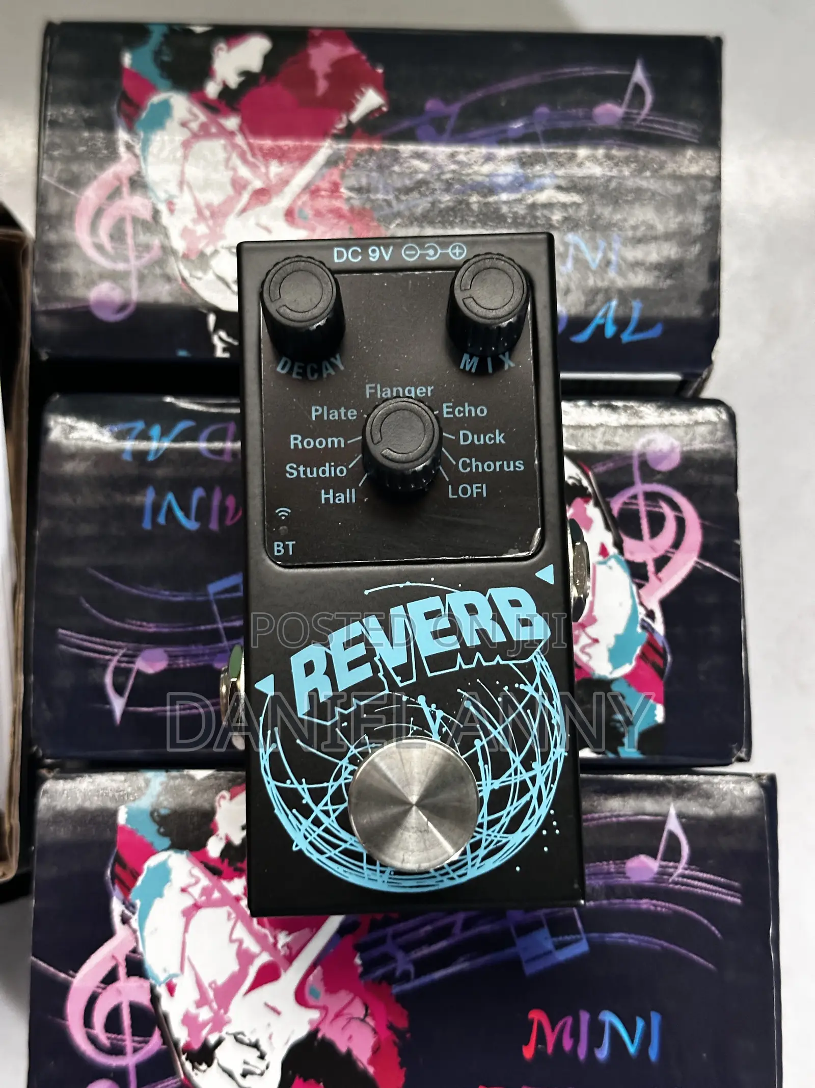 Reverb Effect for Guitar, Violin, Saxophone