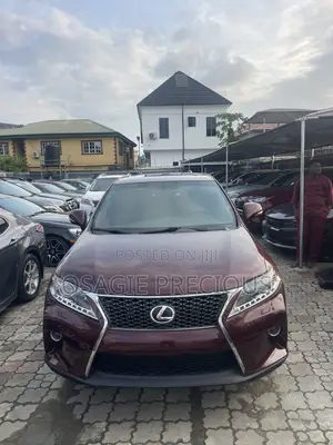 Lexus RX 350 F SPORT AWD 2013 Burgundy