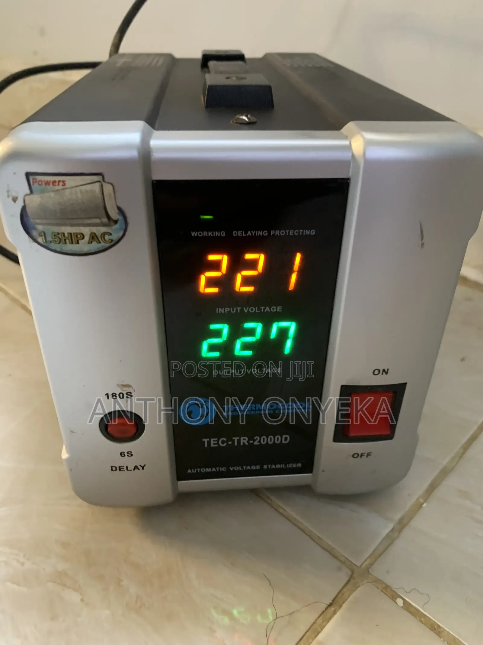 Original Thermocool Tec-Tr-2000d Stabilizer
