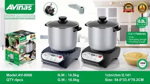 Avinas 3-in-1 Fufu Machine / Swallow Maker (Model: Av-8066)