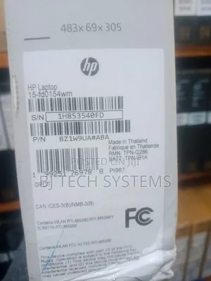 New Laptop HP 15 8GB Intel Core i5 SSD 512GB