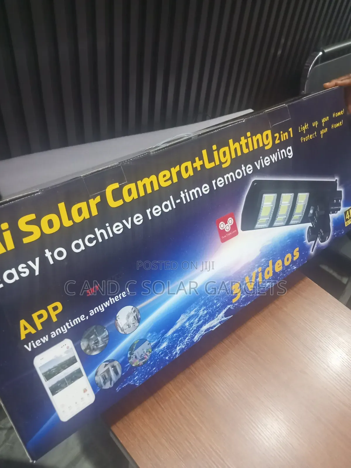 All in One Solar Street Light Camera