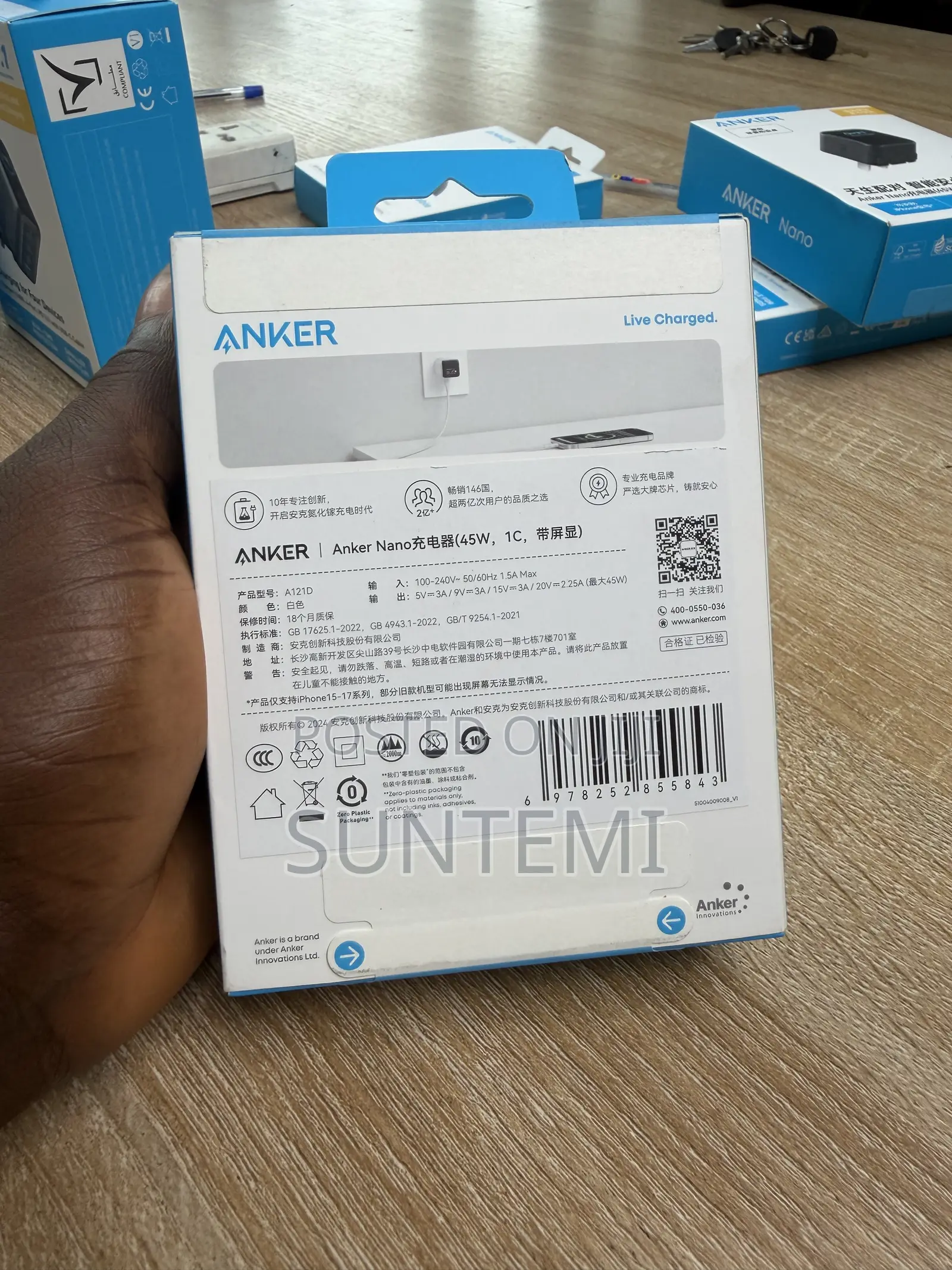 Anker Nano 45w Charger