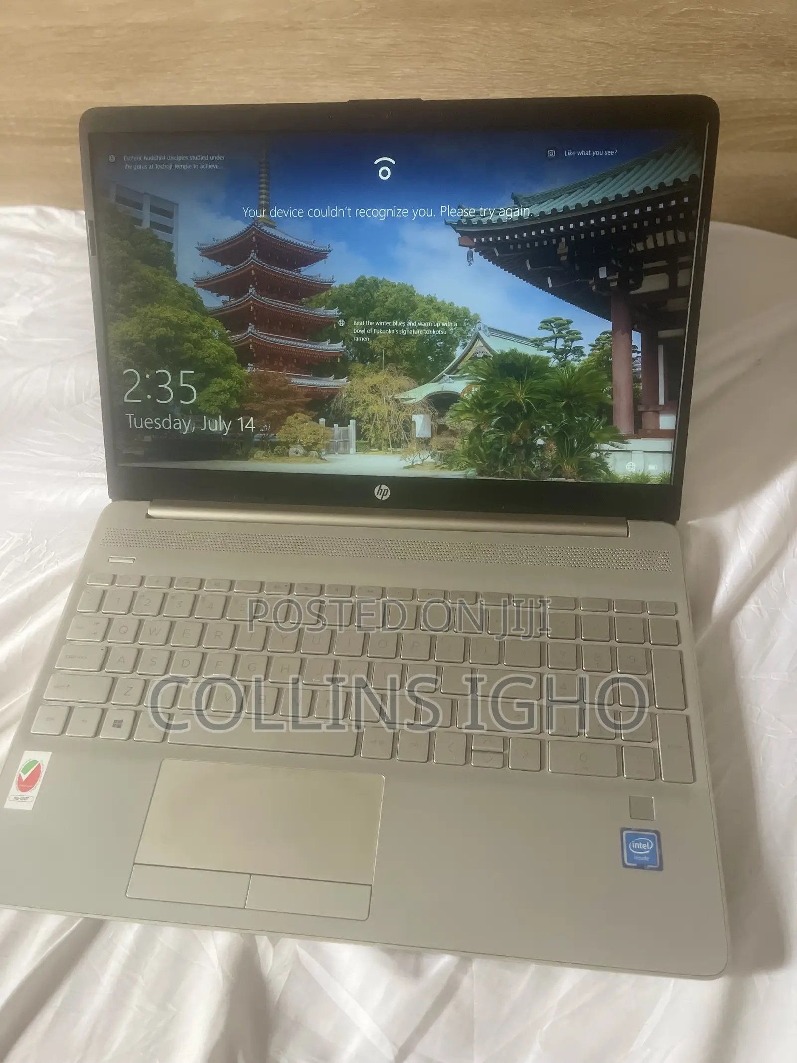 Laptop HP 15 4GB Intel HDD+SSD 512GB