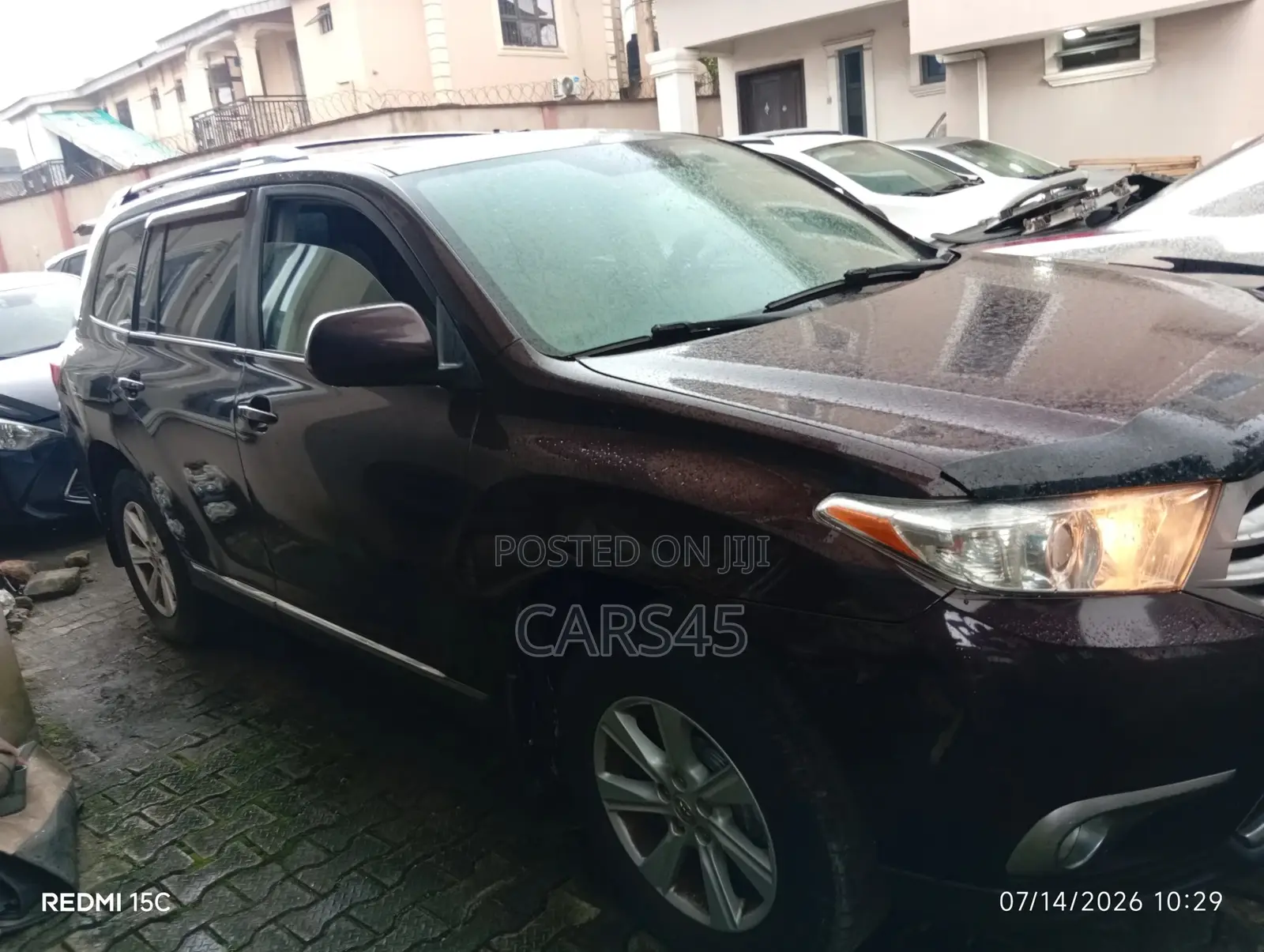 Toyota Highlander 2011 Red