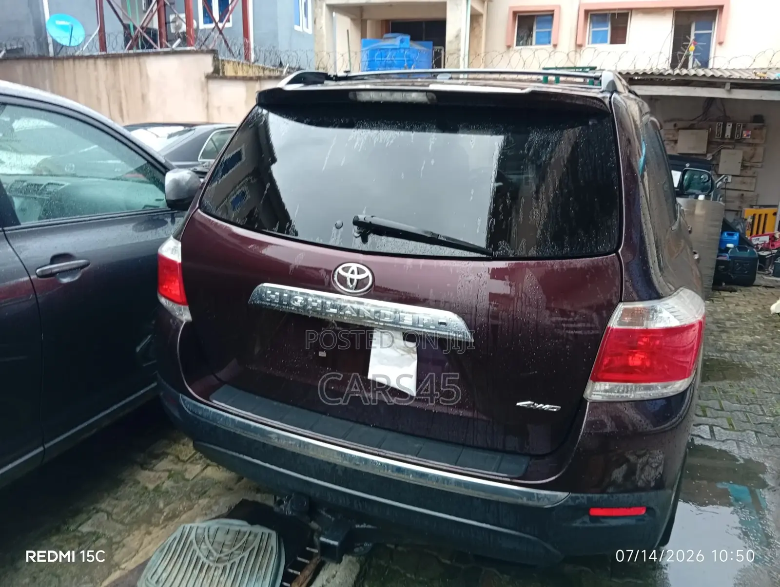 Toyota Highlander 2011 Red