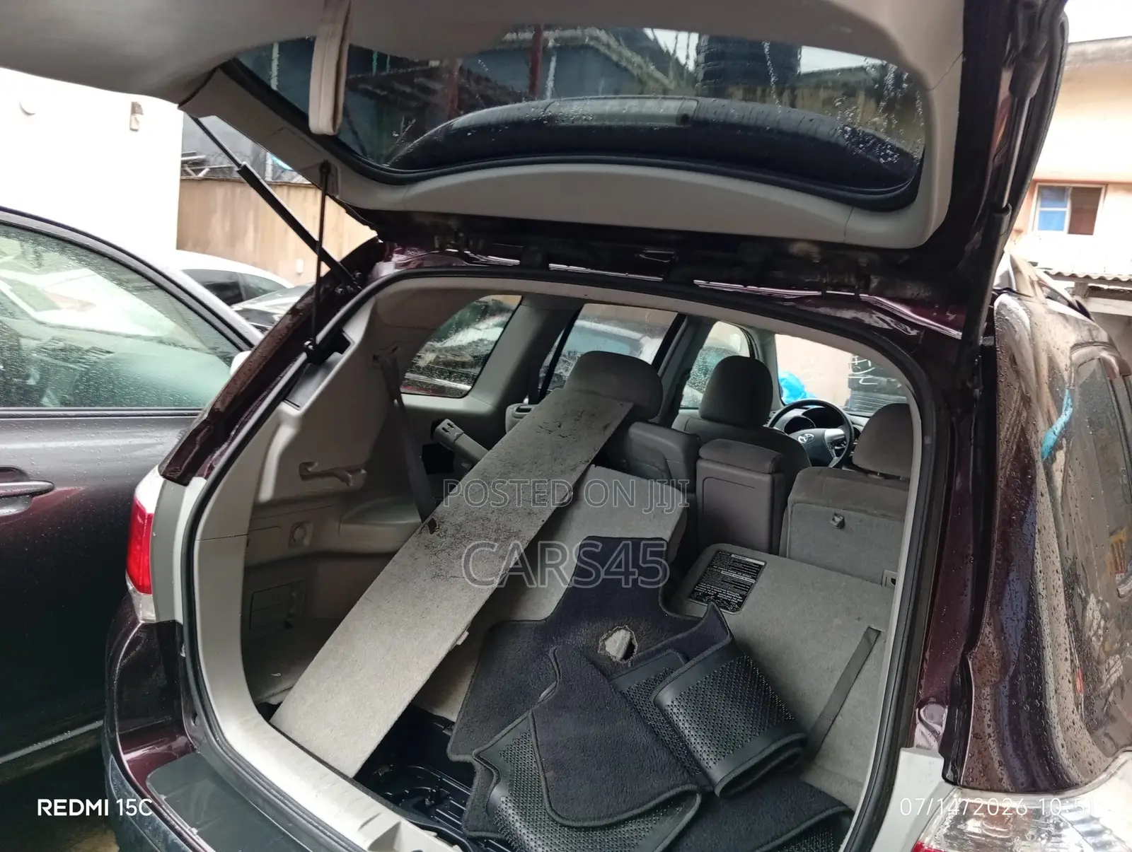 Toyota Highlander 2011 Red