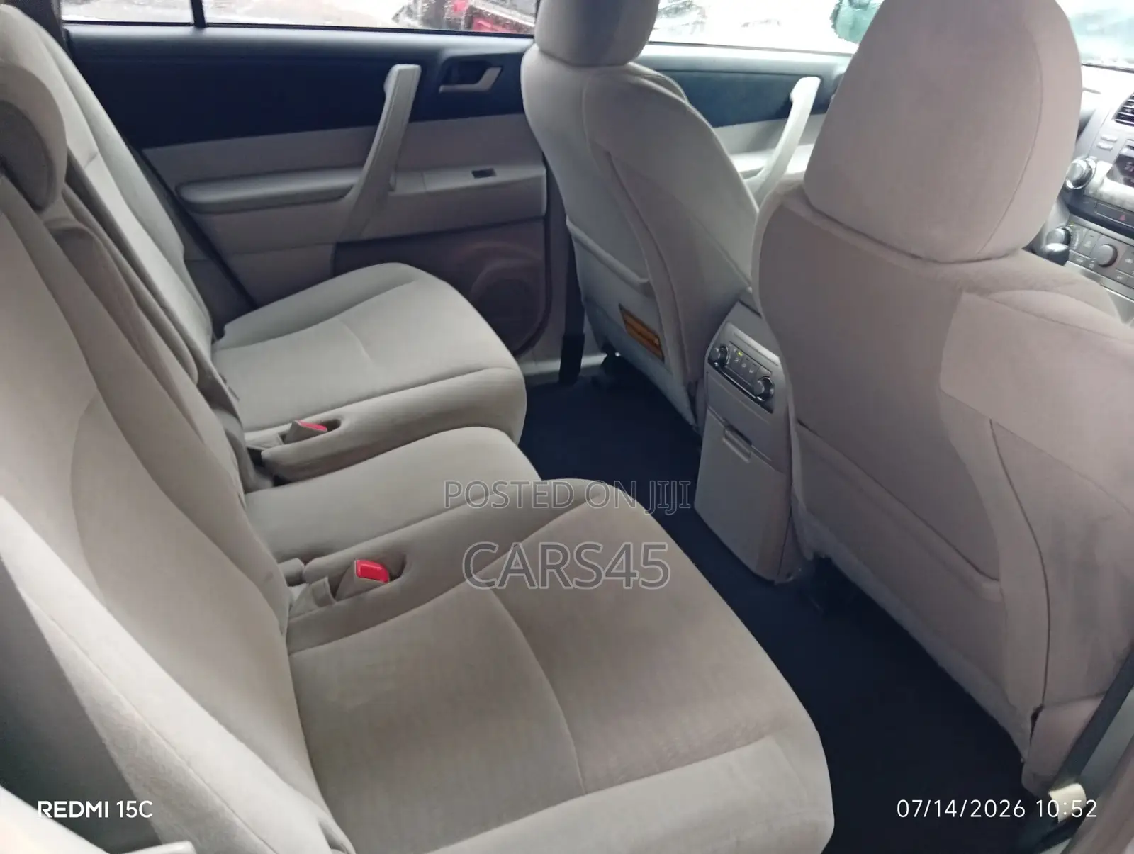 Toyota Highlander 2011 Red