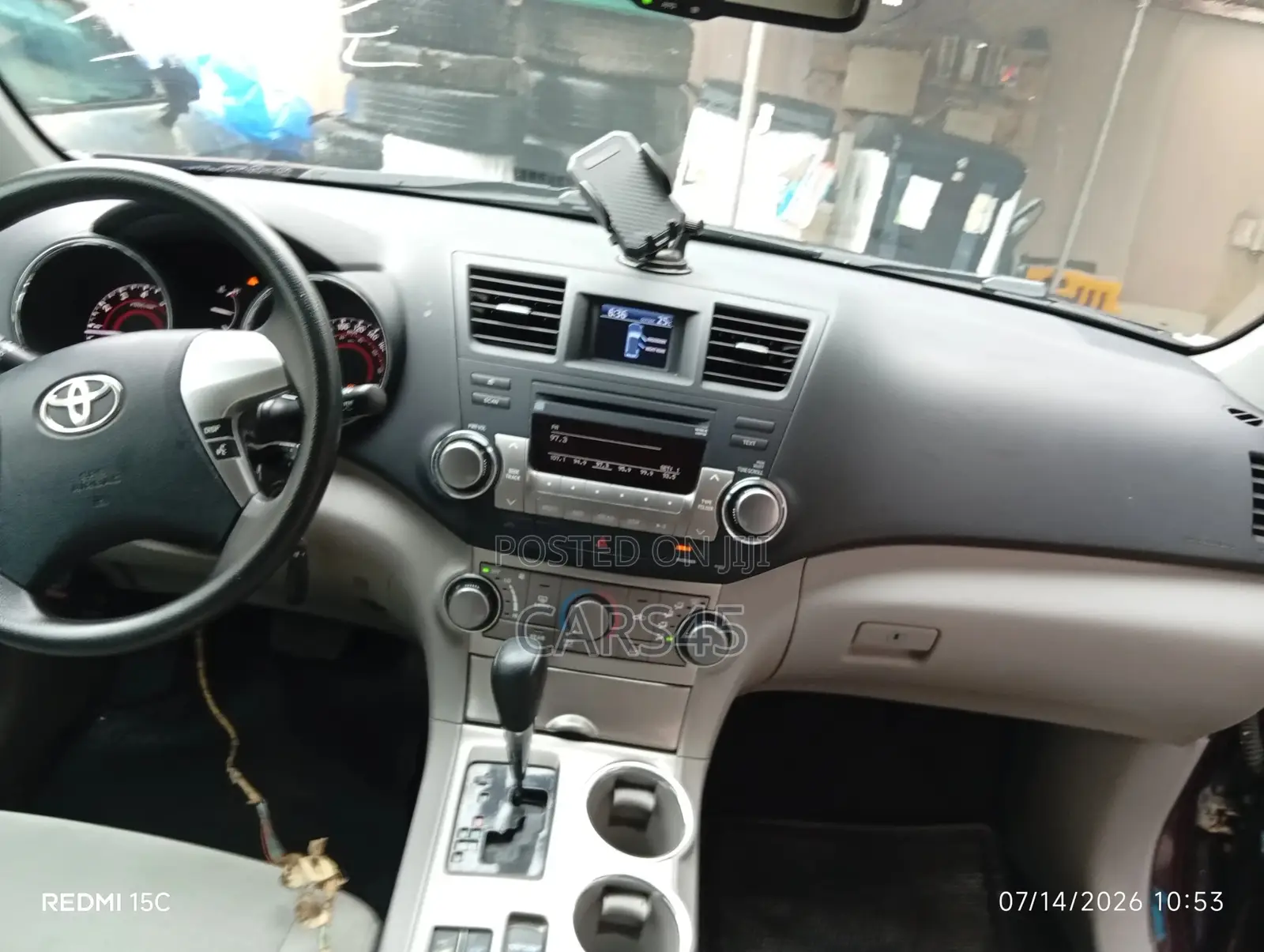 Toyota Highlander 2011 Red