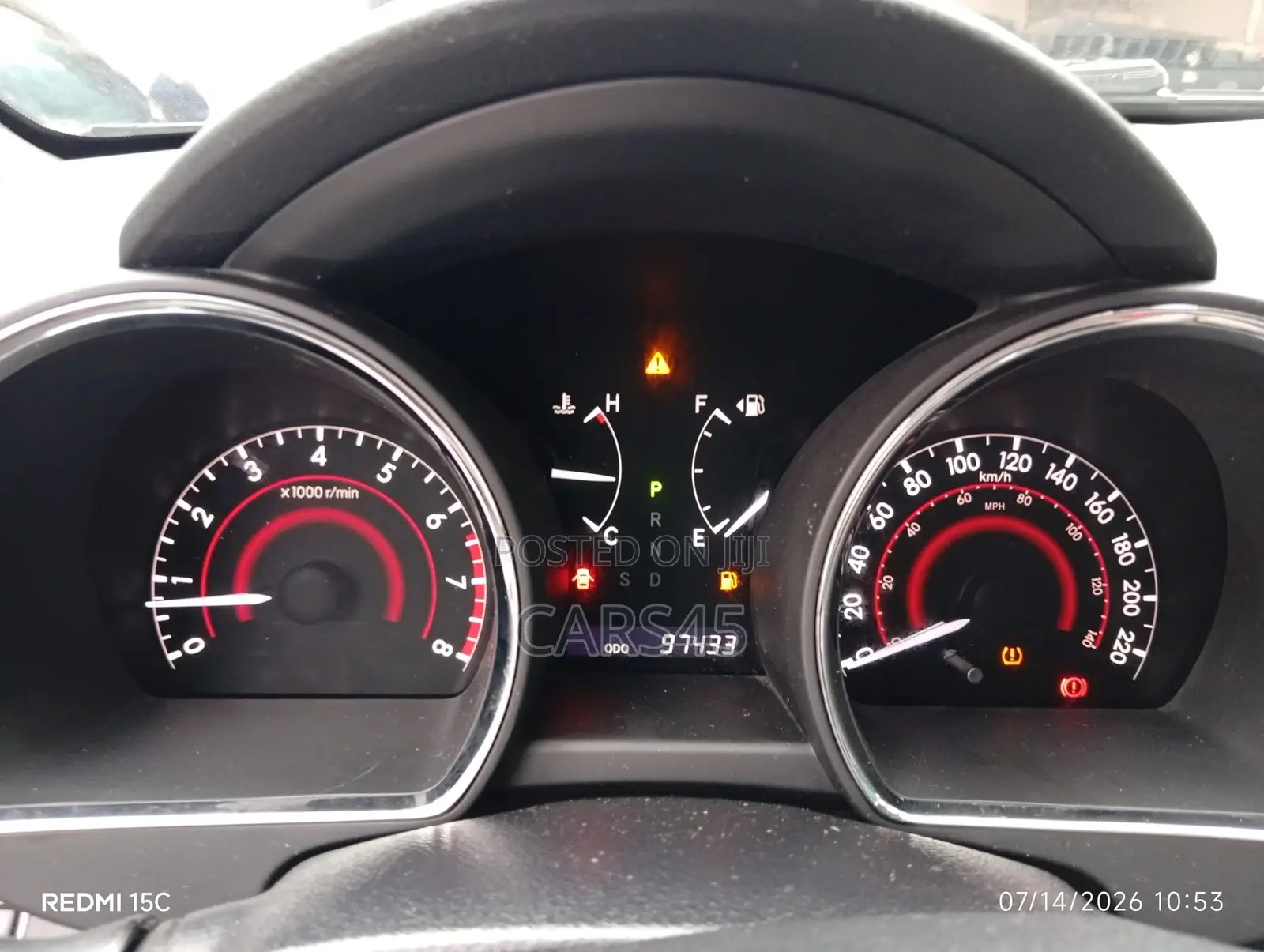 Toyota Highlander 2011 Red