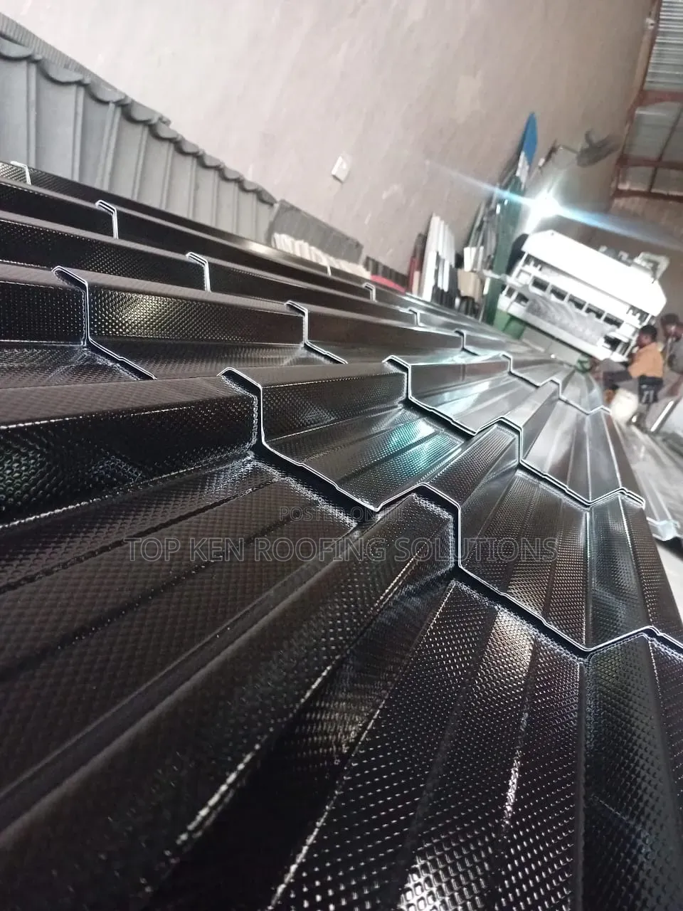 0.58 T/Black Longspan Aluminium Roofing Sheets