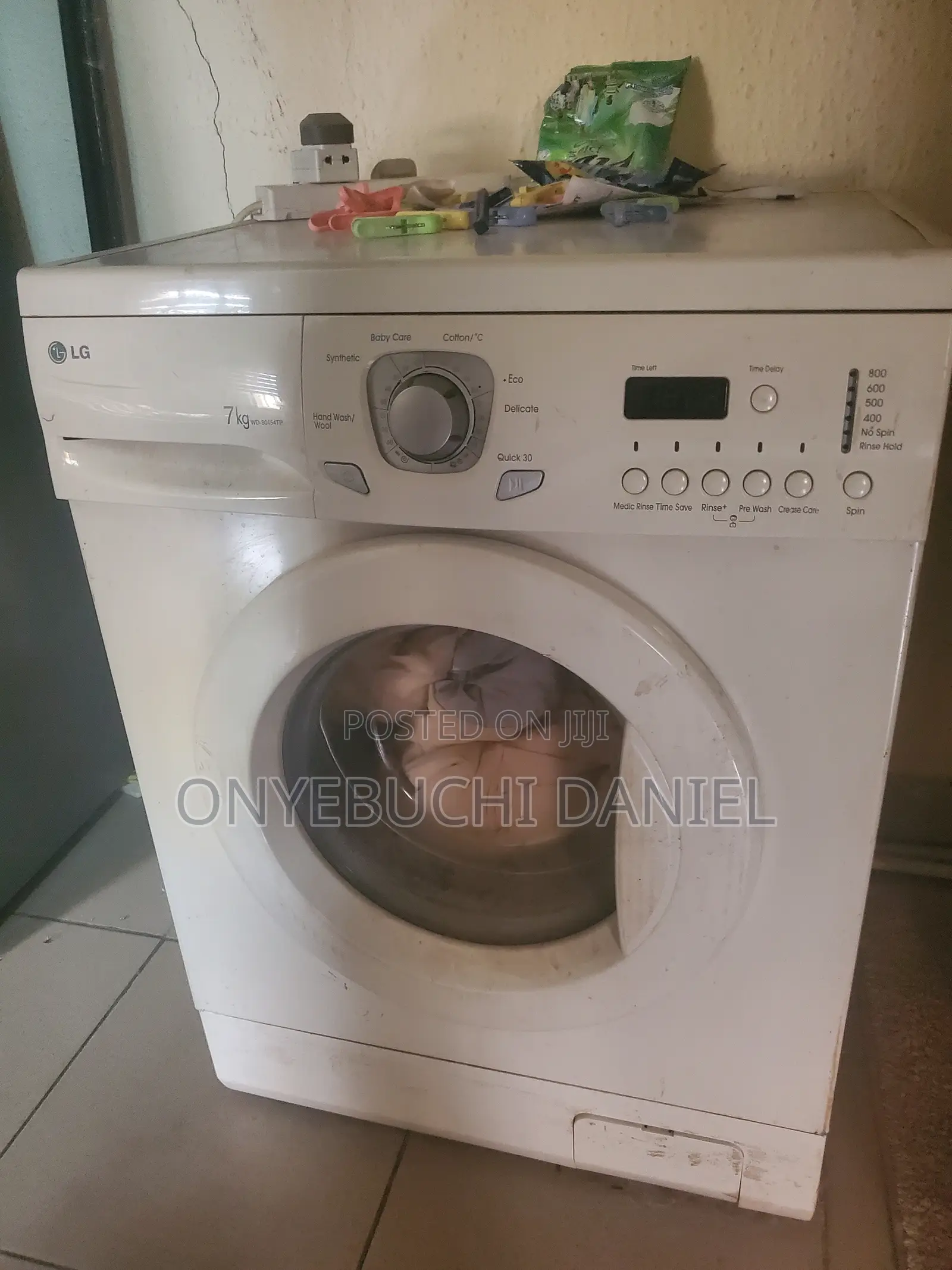 7kg Frontloader Lg Washing Machine