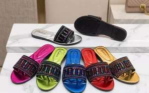 Glittered Rubber Slippers.