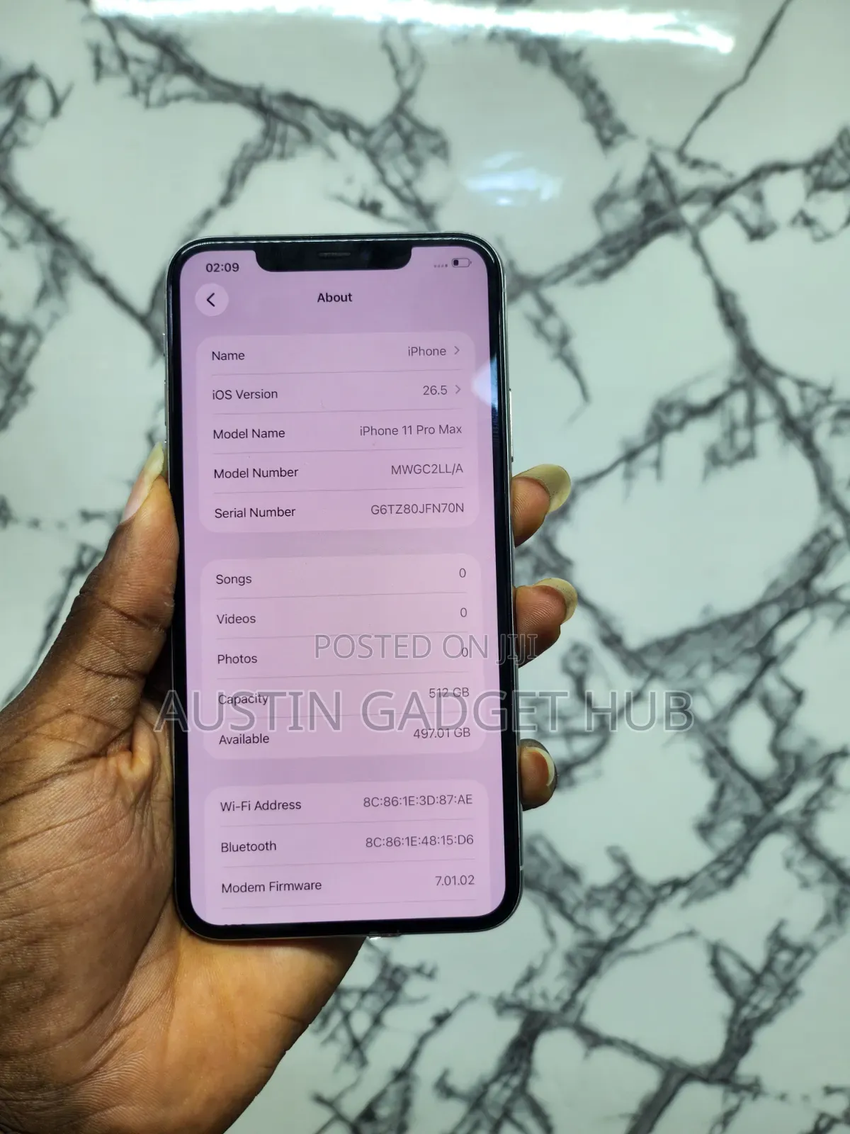 Apple iPhone 11 Pro Max 512 GB White