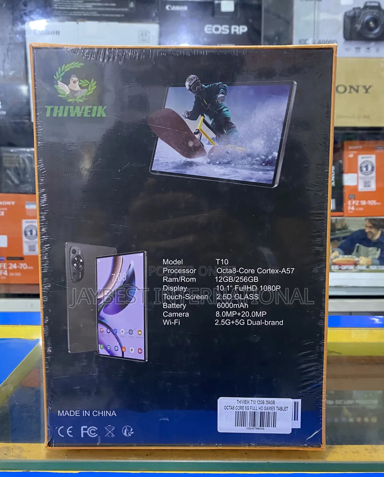 New Tablet 256 GB Black