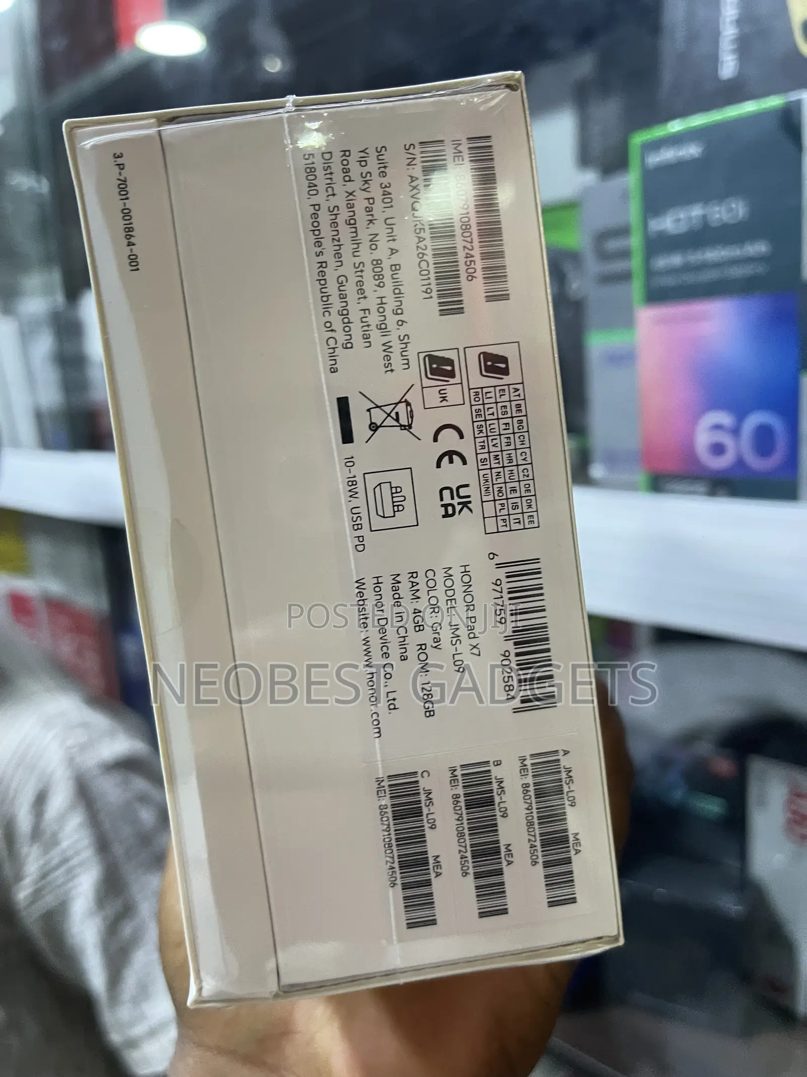 New Honor Pad X7 128 GB