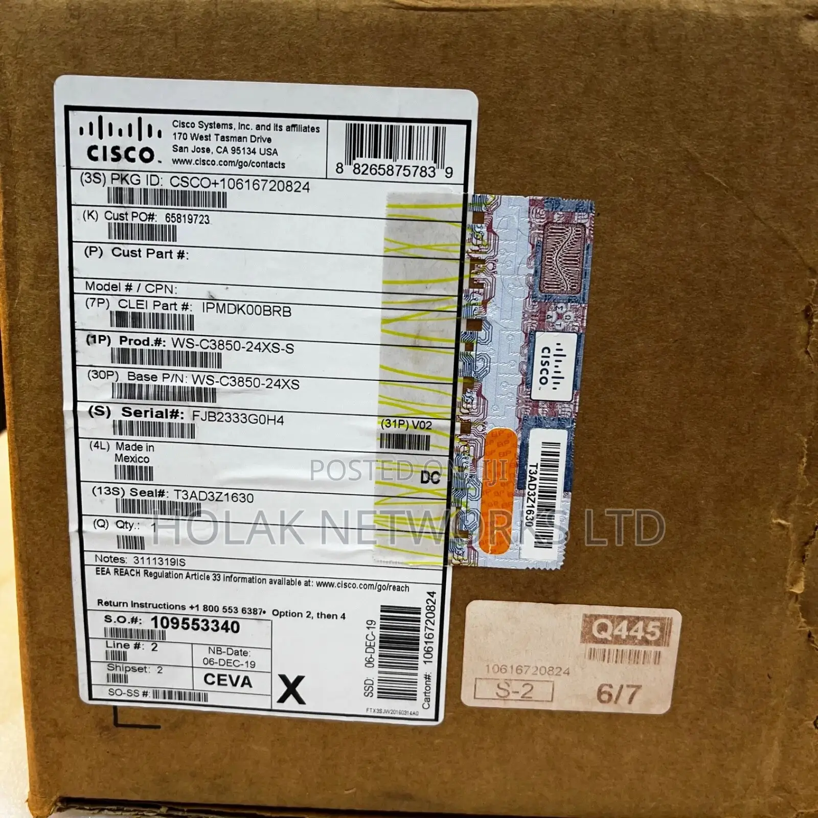 Ws-C3850-24xs-S