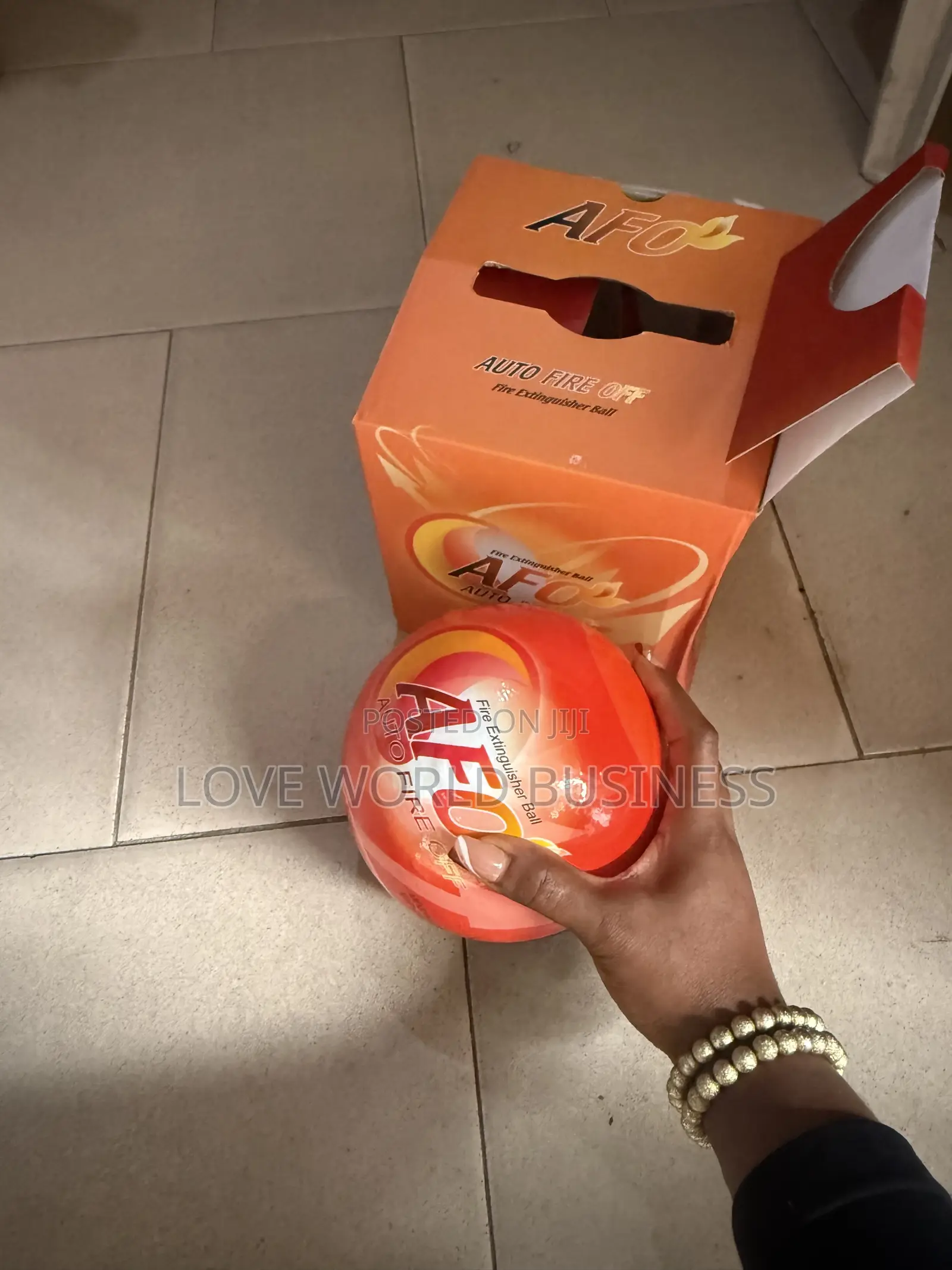 Afo Auto Fire Off Fire Extinguisher Ball,