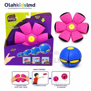 Flat Ball Phlat Disc – Transforming Flying Disc Ball Toy