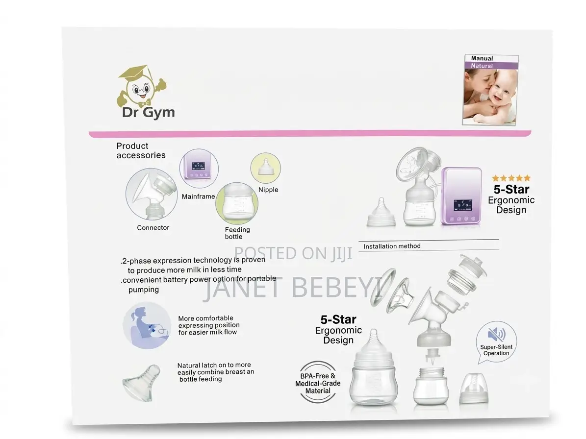 Dr Gym Electric Breast Pump