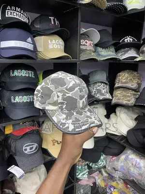 5 Panel Camo Caps