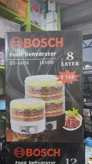 Bosch 8-Layer Food Dehydrator (Model Bs-6608)