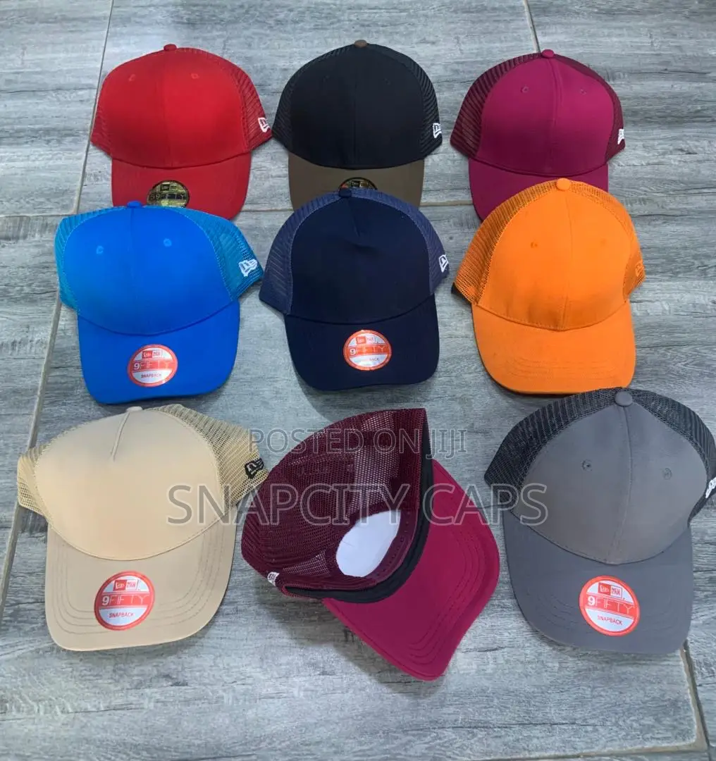 Blank Fitted and Snapback Caps for Customization