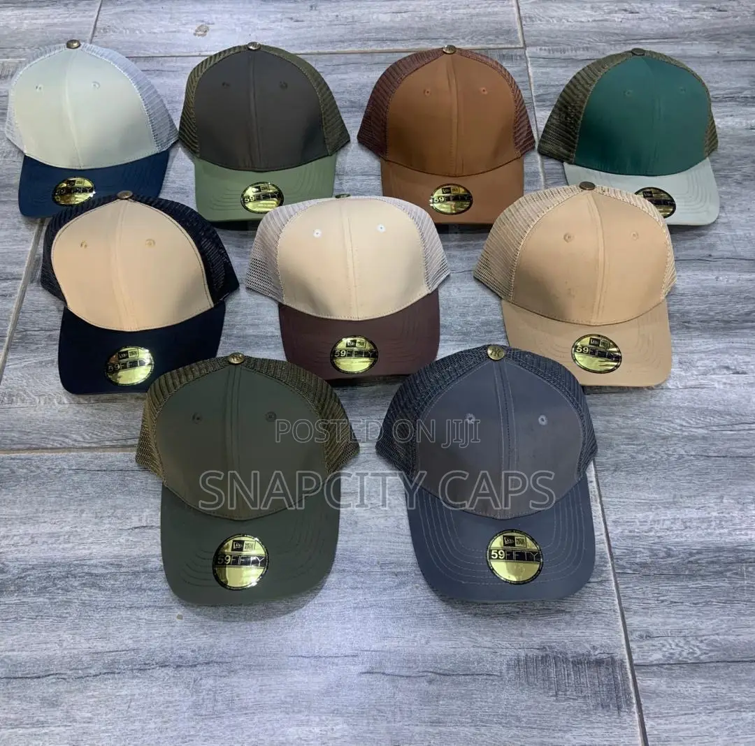 Blank Fitted and Snapback Caps for Customization