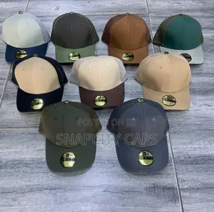 Blank Fitted and Snapback Caps for Customization