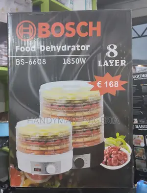 Bosch 8-Layer Food Dehydrator (Model Bs-6608)