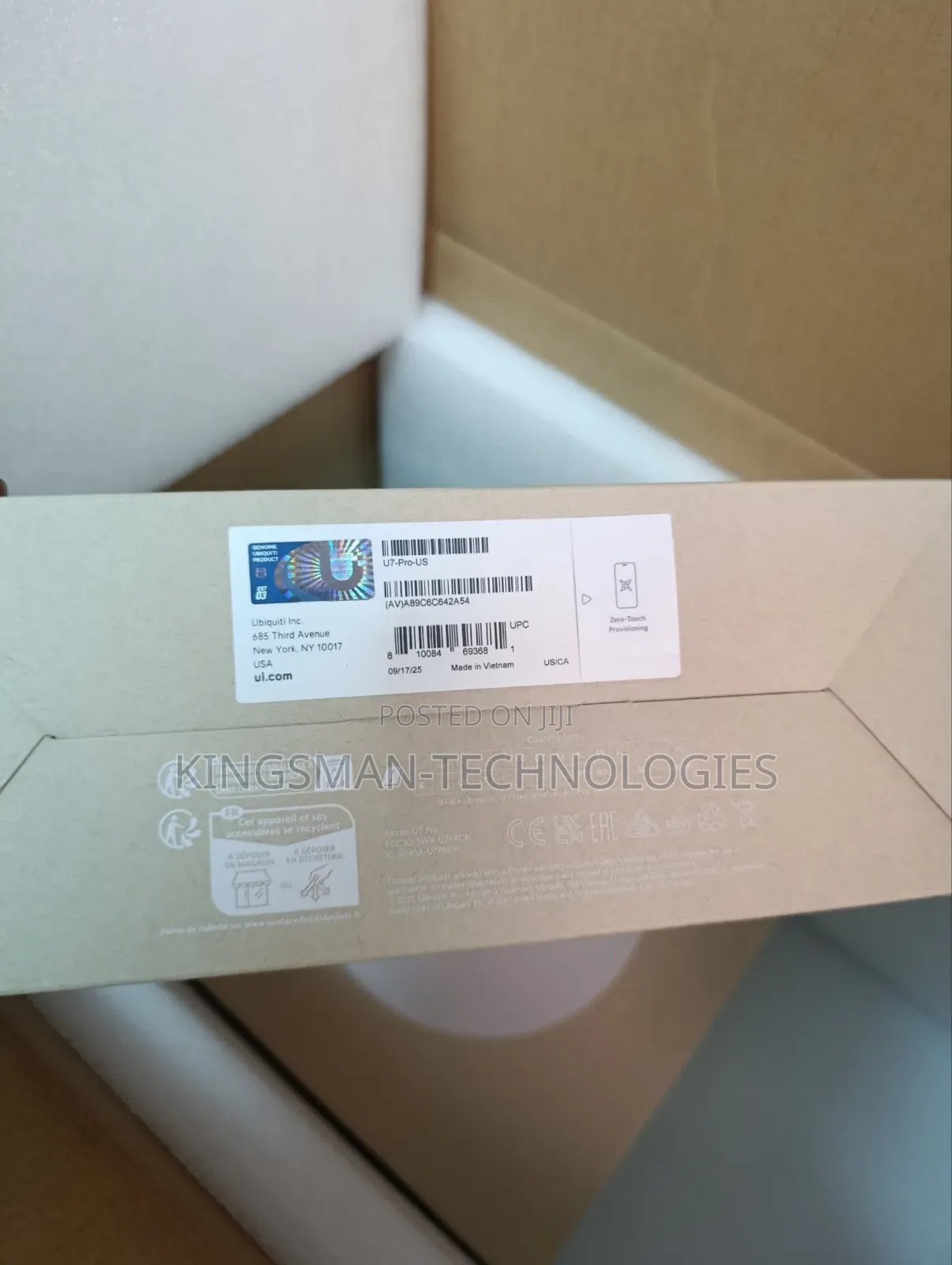 Ubiquiti. U7 Pro Wifi 7 Access Point