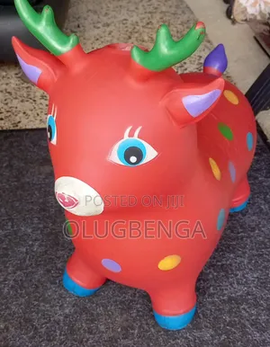 Bouncy Reindeer for Kids in Very Good Condition
