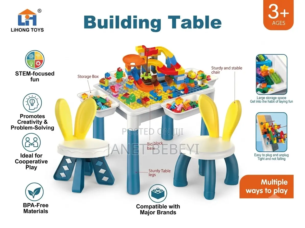 Multifunctional Building Table