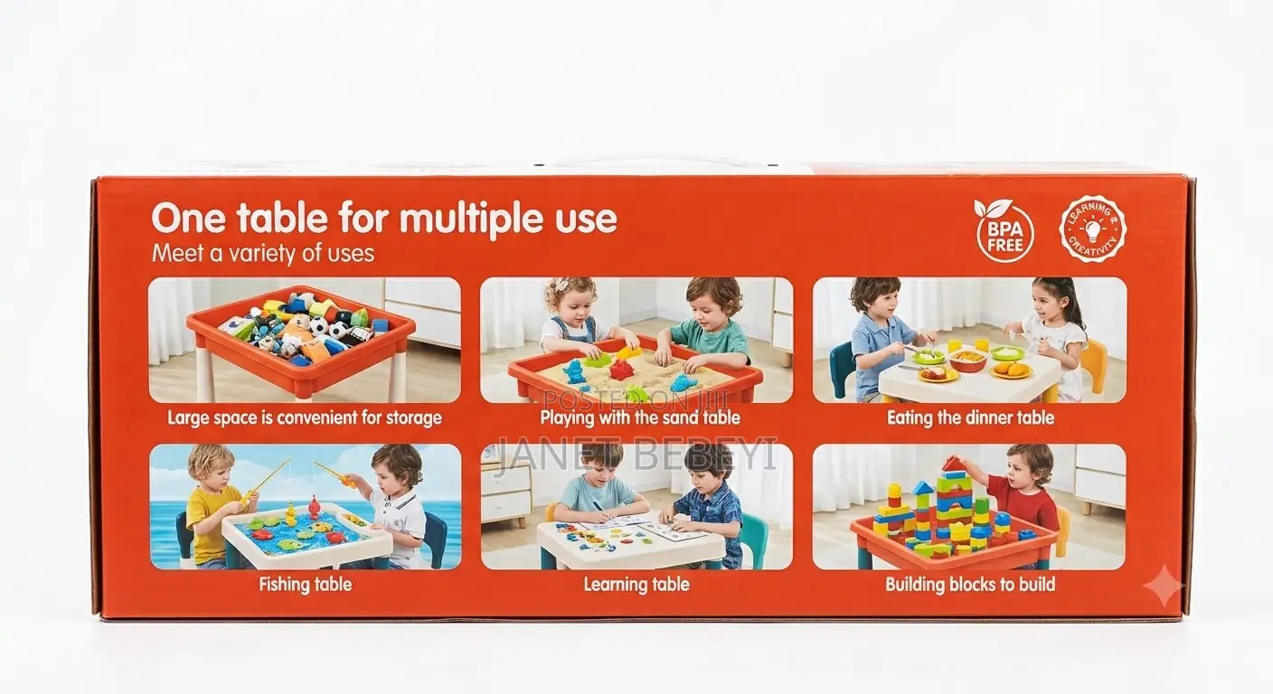 Multifunctional Building Table