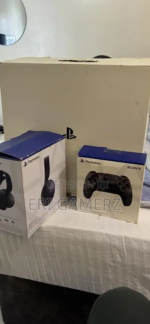 Fat Ps5 2 Controllers, Pulse 3d Headset and 8 Months Ps Plus Sub