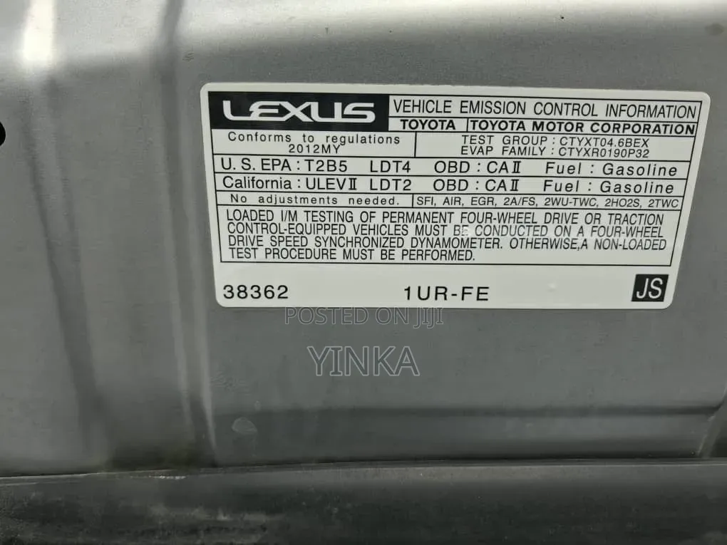 Lexus GX 2012 Silver