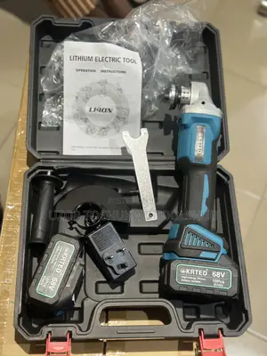 Krted 68v Cordless Angle Grinder With 2 Batteries Charger