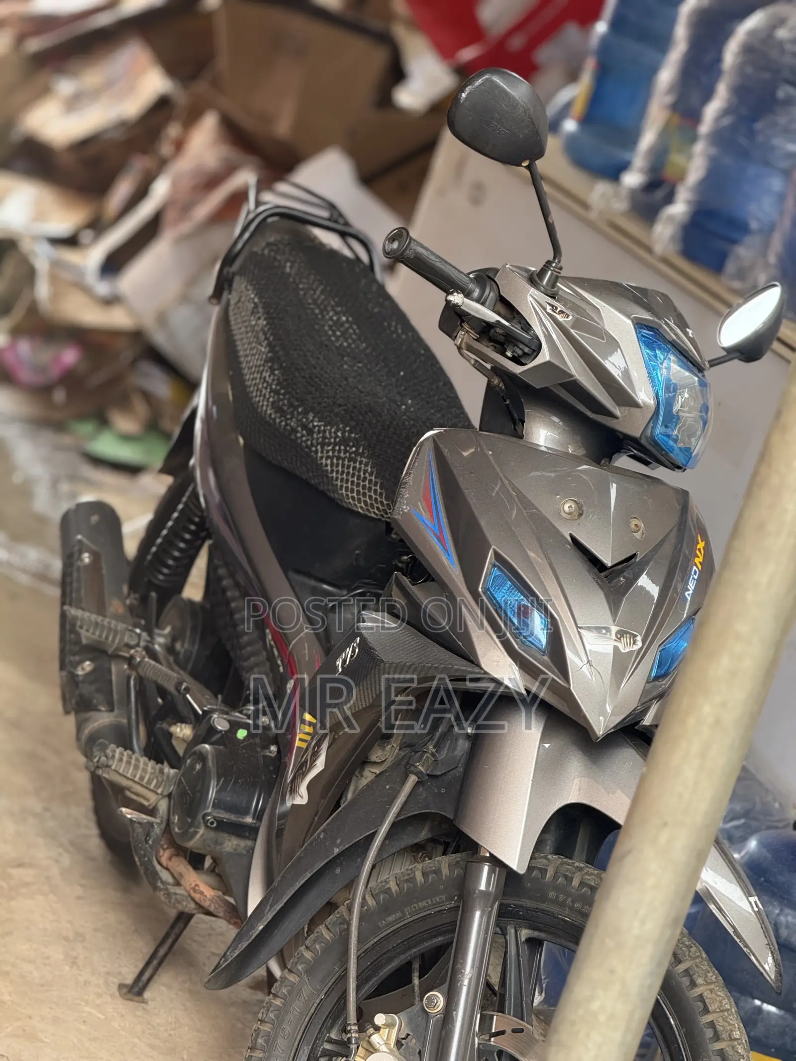 TVS Neo NX 2025 Gray