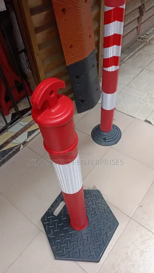 Reflective Road Traffic Warning Post