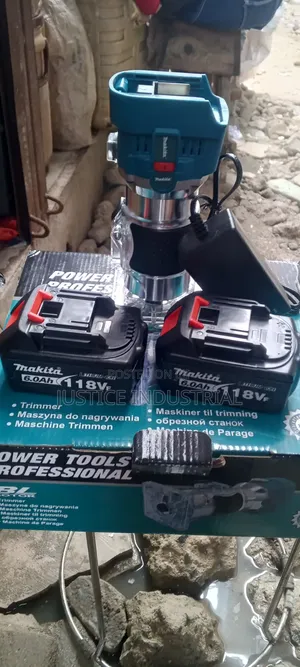 Cordless Rechargeable Makita Wood Trimmer Machine 118volts