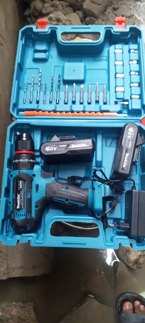 Cordless Rechargeable Drilling Machine Makita and Dewalt 48volts