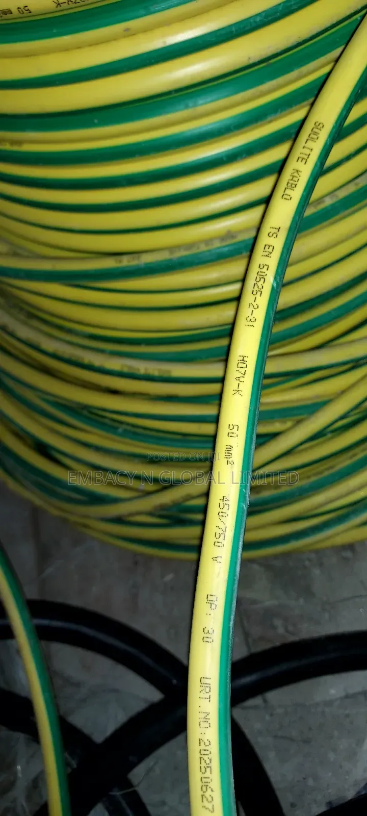 1core 35mm Single Flexible Earthing Cable