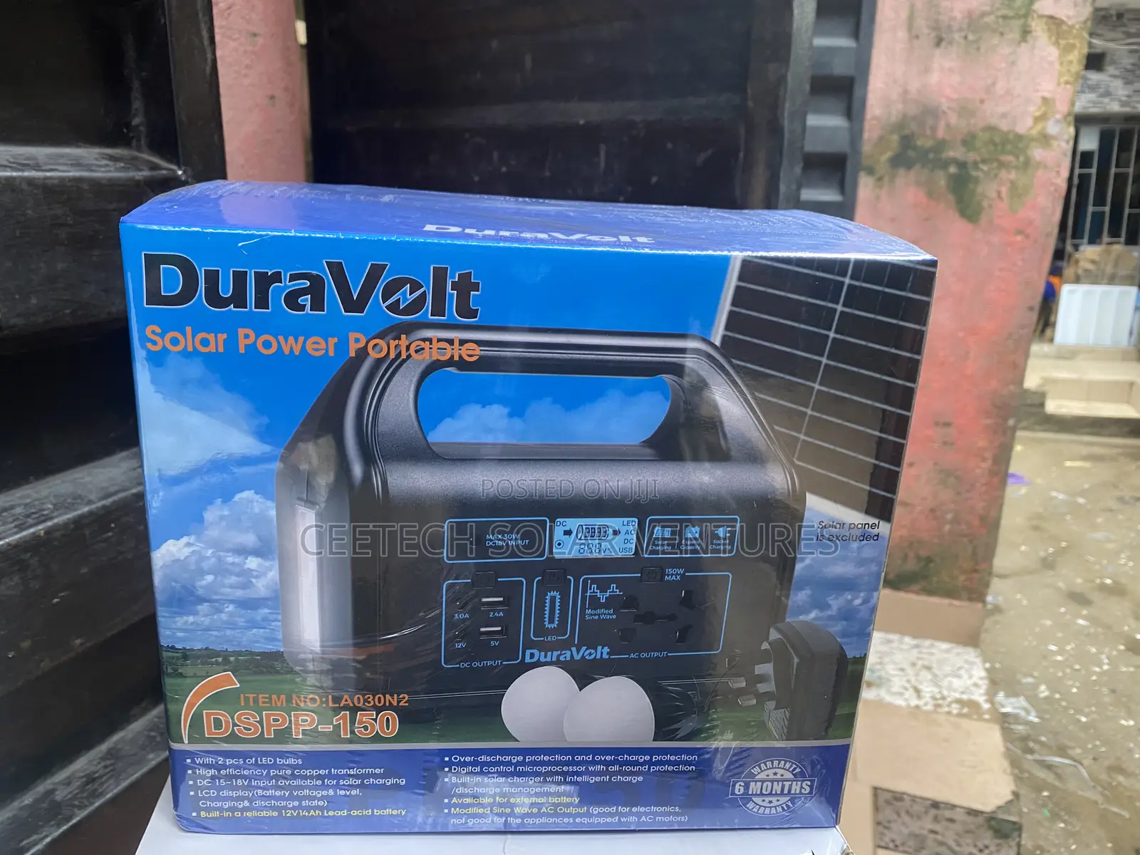 Duravolt 150W Portable Solar Power Station