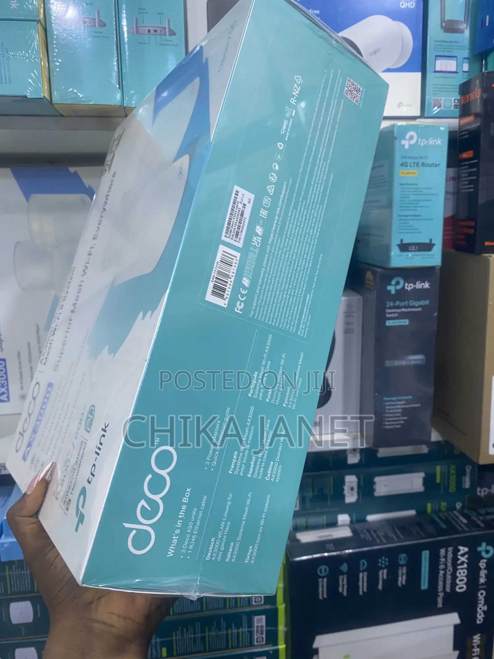 Ax3000 Whole Home Mesh Wifi 6 System
