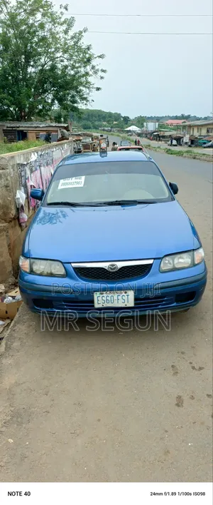 Mazda 626 2001 Blue