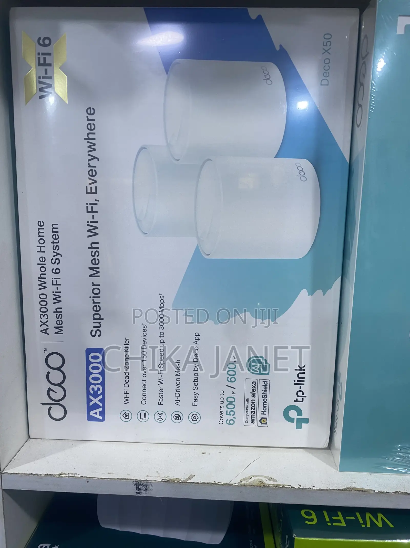 Ax3000 Whole Home Mesh Wifi 6 System