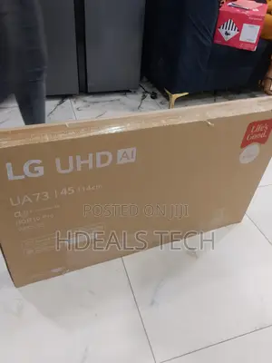 Lg Uhd 45-Inch Led Smart Tv Featuring Sharp Resolution