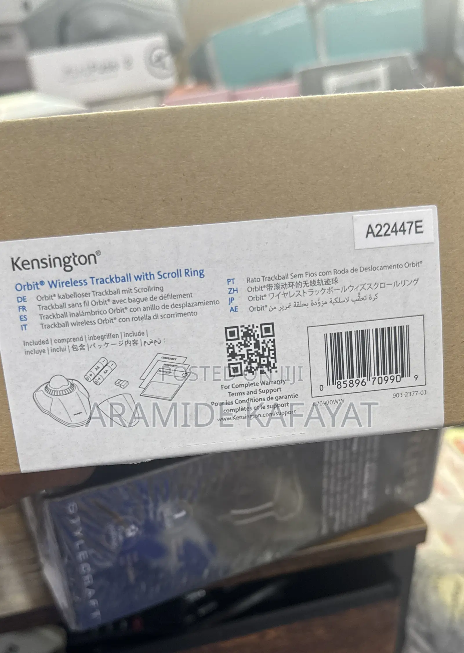 Mouse(Kensington)K70990ww